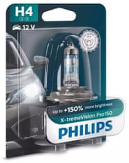 Philips Philips H4 12V 60/55W P43t-38 X-tremeVision Pro150 1ks blister 12342XVPB1