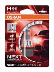 Osram OSRAM H11 12V 55W PGJ19-2 NIGHT BREAKER LASER plus 150% viac svetla 1ks 64211NL-01B