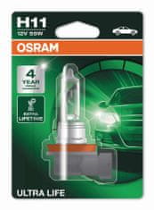 Osram OSRAM H11 12V 55W PGJ19-2 ULTRA LIFE 4 roky záruka 1ks blister 64211ULT-01B