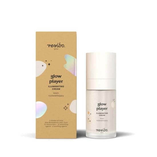 Resibo Rozjasňujúci denný krém Glow Player Resibo 30 ml