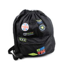 CoolPack Voľnočasový batoh Urban Badges black