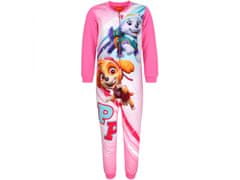 Paw Patrol Paw Patrol Jednodielne pyžamo/kombinéza pre dievčatá, fleece, ružové, Skye, Everest OEKO-TEX 2-3 let 92-98 cm