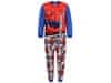 MARVEL COMICS Spiderman Chlapčenské jednodielne pyžamo/kombinéza, fleece, modro-červené OEKO-TEX 2-3 let 92-98 cm