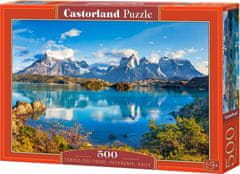 Castorland Puzzle Torres Del Paine, Patagónia, Čile 500 dielikov