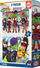 EDUCA Puzzle Spidey a jeho úžasní priatelia 2x20 dielikov