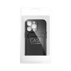 MobilMajak Obal / kryt na Apple iPhone 16 Pro čierne - CARD case