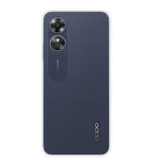 Nuvo Gumený obal na Oppo A17 priehľadný