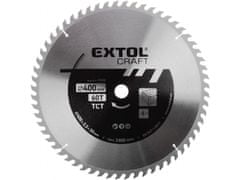 Extol Craft Kotúč pílový s SK plátky, O 400x3,5x30mm, 60T