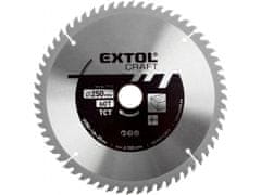 Extol Craft Kotúč pílový s SK plátky, O 250x2,8x30mm, 60T