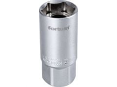 Fortum Hlavica nástrčná na zapalov. sviečky 1/2", 21mm, L 65mm, magnet