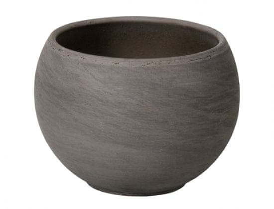 Luna Obal na črepník NATURAL BASALT impregnovaný d17x12cm