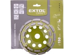 Extol Craft Kotúč diamantový brúsny dvojradový, O 150x22,2mm