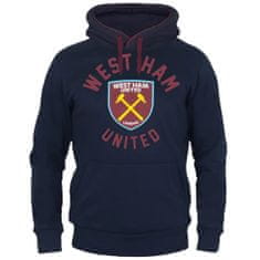 Fan-shop Mikina WEST HAM UNITED Graphic navy Velikost: XXL