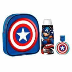 EP LINE Captain America - EDT 50 ml + batoh + sprchový gel 300 ml