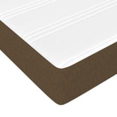 Petromila vidaXL Boxspring posteľ s matracom tmavohnedá 200x200 cm látka