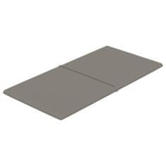 Vidaxl Nástenné panely 12 ks bledosivé 60x30 cm zamat 2,16 m²