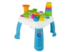 Lean-toys Interaktívny vzdelávací stôl Ball Slide Sorter Blue