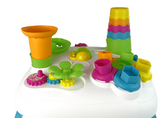 Lean-toys Interaktívny vzdelávací stôl Ball Slide Sorter Blue