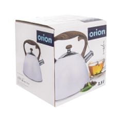 ORION 113505 Čajník nerezový WOODEN 3,5 l