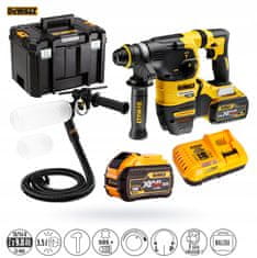 DeWalt Príklepová vŕtačka SDS+ 2x9Ah 3,5J DCH333X2 Odsávanie prachu