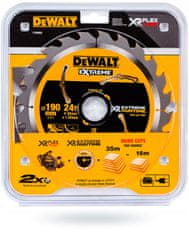 DeWalt Kotúčová píla 190mm 2x9Ah 54V DCS579X2