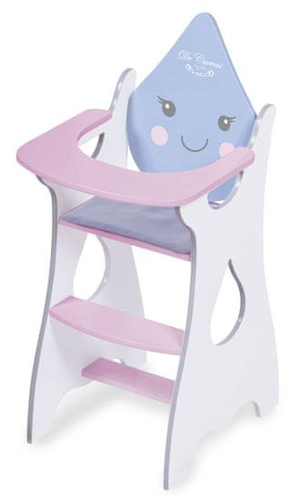 DeCuevas 55429 Drevená jedálenská stolička pre bábiky Martin 2019