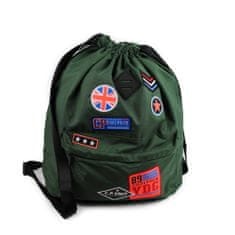 CoolPack Voľnočasový batoh Urban Badges green