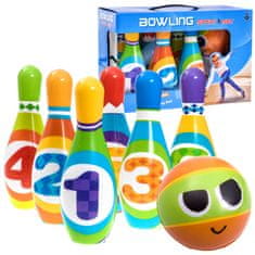 JOKOMISIADA Farebný bezpečný Bowling pre deti ZA2211