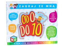 JOKOMISIADA Od 0 do 10 Album číslic pre písanie na stope KS0010