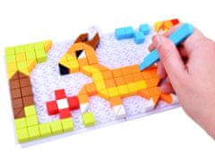 Luxma Náučné puzzle.Mozaikové kocky, obrázky ZA2667