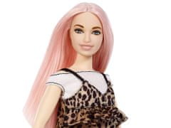 JOKOMISIADA Bábika Barbie Fashionistas leopardie šaty ZA3160