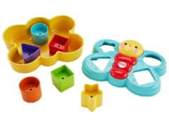 JOKOMISIADA Fisher-Price Colorful Butterfly Sorter bloky ZA3627