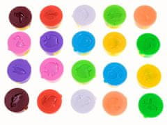 JOKOMISIADA Farebný plastový hromadný sklad 10 farieb ZA2036