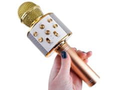 JOKOMISIADA Bezdrôtový Karaoke Bluetooth mikrofón IN0150