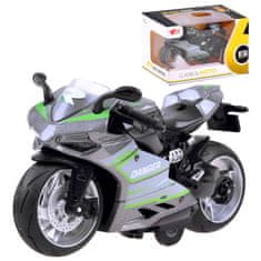 JOKOMISIADA Diecast model Motocykel s povrázkovou hračkou ZA3933