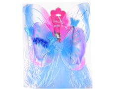 JOKOMISIADA Fairy Wings Magic Wand Čelenka Ball Butterfly Za1271