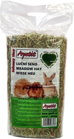 Apetit - hlodavec lúčne seno Johnny Hay 800 g