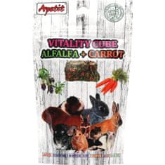 Apetit - hlodavec lisovaná lucerna s mrkvou Vitality Cube 150 g