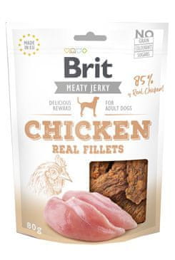 Brit Jerky Chicken Fillets 80g