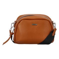 David Jones Nadčasová módna crossbody Sadia, koňaková