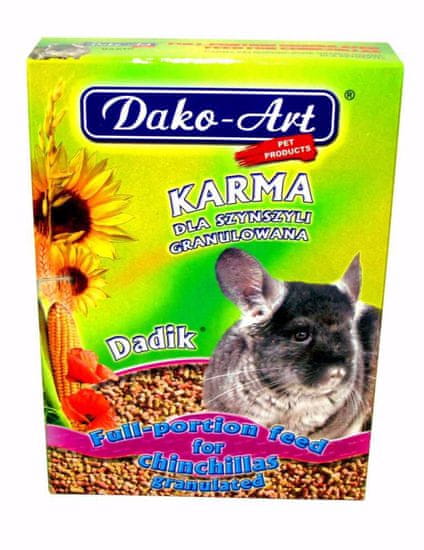 Granule činčila Dako 500 g