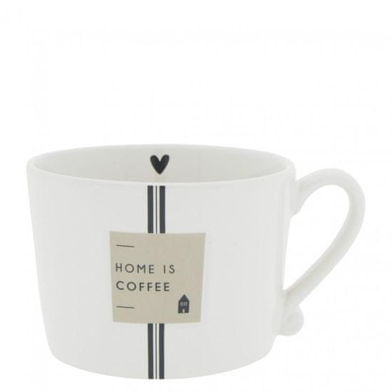 Bastion Collections keramický hrnček Home is Coffee, 270 ml