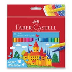 Faber-Castell Detské fixy Castle 36 farieb