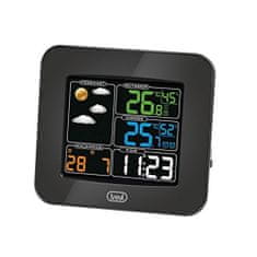 Trevi Meteostanica , ME 3165RC, farebný LCD displej, hodiny, barometer hPa, °C / °F, budík, bezdrôtový senzor, 3x AAA, 230V 50Hz