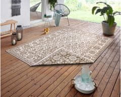 NORTHRUGS Kusový koberec Twin-Wendeteppiche 105432 Linen – na von aj na doma 80x250