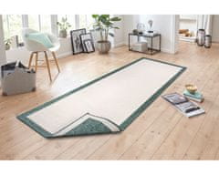 NORTHRUGS Kusový koberec Twin-Wendeteppiche 105473 Green – na von aj na doma 80x350