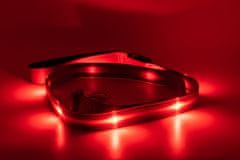 limaya LED svietiaca vodítko pre psov thin strip Red
