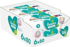 Pampers Sensitive detské vlhčené utierky 960ks (2x480ks)