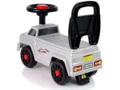 Lean-toys Car Rider QX-5500- 2 rohové operadlo strieborné