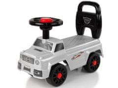 Lean-toys Car Rider QX-5500- 2 rohové operadlo strieborné